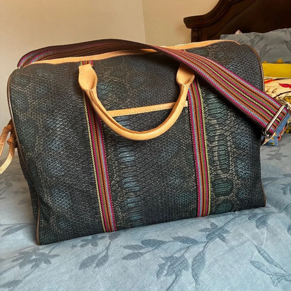 Consuela Rattler Jetsetter Weekend Tote - Picture 1 of 10